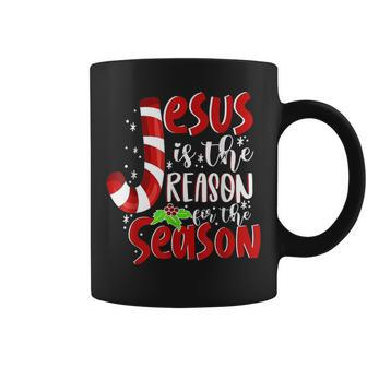 Jesus Is The Reason For The Season Christian Faith Christmas Coffee Mug - Thegiftio UK