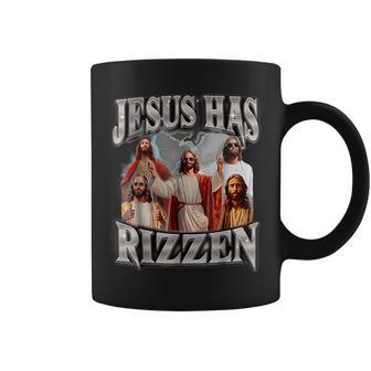 Jesus Has Rizzen Bootleg Coffee Mug | Mazezy