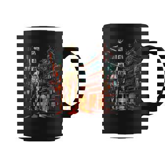 Jirafa Arquitectura Arte Animal Taza de café - Regaloses