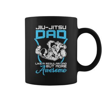 Jiu-Jitsu Dad Athletic Rolling Coffee Mug - Monsterry