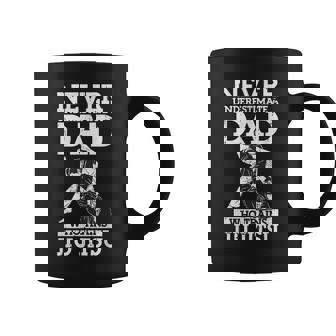 Jiu Jitsu Dad Jiu Jitsu Jiu Jitsu Gi Jiu Jiu Taza de café - Regaloses