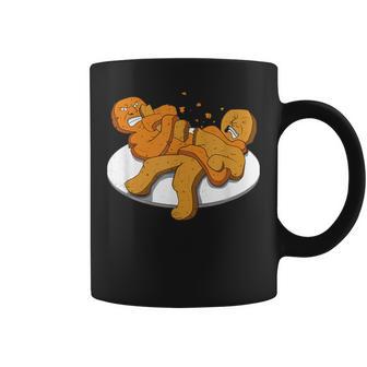 Jiu Jitsu Gingerbread In Armbar Skill Bjj Coffee Mug - Monsterry CA