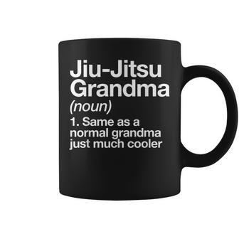 Jiu-Jitsu Grandma Definition Sports Martial Arts Coffee Mug - Monsterry