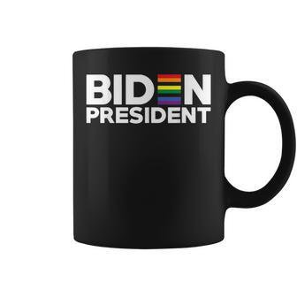 Joe Biden For President Lgbt Gay Pride Rainbow Coffee Mug - Monsterry UK