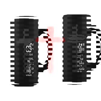 John 316 Christian Cross Bible Coffee Mug - Seseable