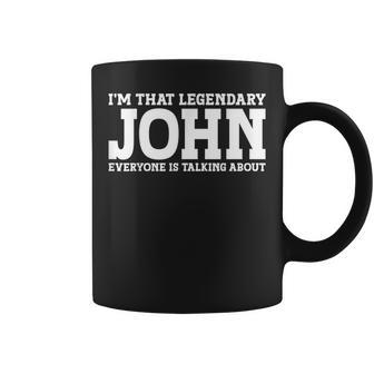 John Surname Team Family Last Name John Coffee Mug - Seseable