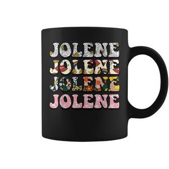 Jolene Vintage Personalized Name I Love Jolene Coffee Mug - Monsterry