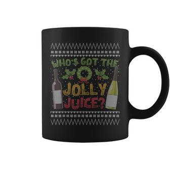 Jolly Juice Christmas Ugly Drinking Coffee Mug - Monsterry AU