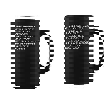 Jone Waste Yore Toye Monme Sarcastic Pop Punk Lyrics Coffee Mug | Mazezy