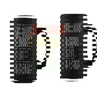 Jose Manuel El Hombre El Mito La Leyenda Nombre Taza de café - Regaloses