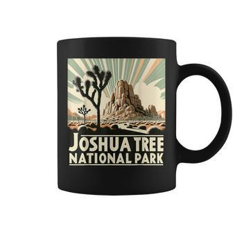 Joshua Tree National Park Vintage Hiking Camping Outdoor Coffee Mug | Mazezy CA