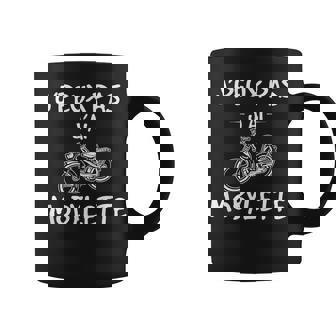 J'peux Pas J'ai Mobylette Humour Motard Fan De Moto Noël Tasse - Cadeauxyz