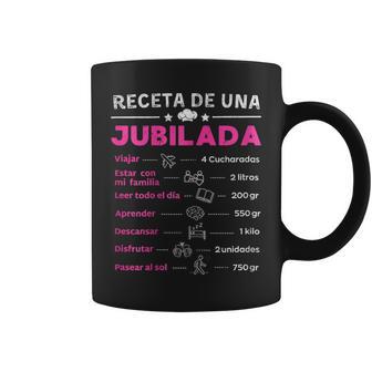 Jubilada Jubilación 2024 Receta Cocina Especiales Taza de café - Regaloses