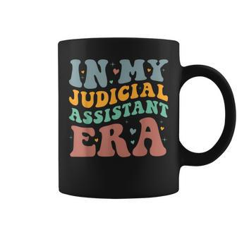 In My Judicial Assistant Era Groovy Coffee Mug - Thegiftio UK