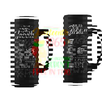 July 4Th Junenth 1865 Because My Ancestors Freedom Day Coffee Mug - Seseable