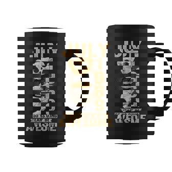 July 55Th Birthday 1969 Awesome Teddy Bear Coffee Mug - Thegiftio