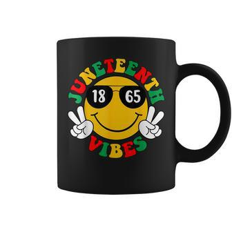 Junenth 1865 Celebrate Black Pride Freedom African Retro Coffee Mug - Monsterry UK
