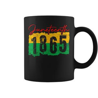 Junenth 1865 Emancipation Day Afican American Black Women Coffee Mug - Monsterry UK