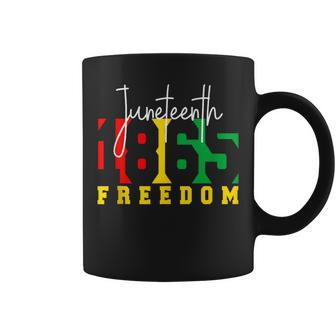 Junenth 1865 Freedom Day Pride Black Usa Afro Women Coffee Mug - Monsterry UK