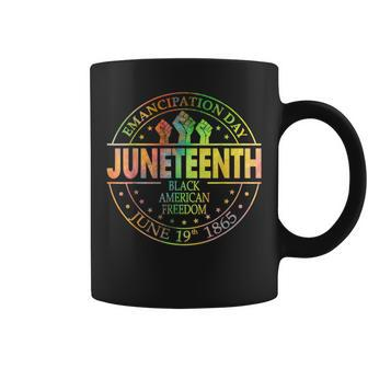 Junenth African American Freedom Black History June 19 Coffee Mug - Monsterry
