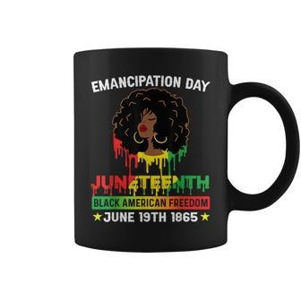 Junenth African Black American Feedom 1865 Coffee Mug - Seseable