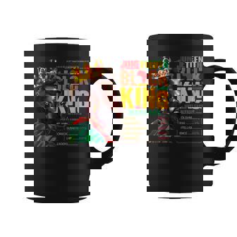 Junenth Black King 1865 African Nutritional Facts Coffee Mug - Seseable