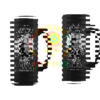 Junenth Breaking Every Chain Since 1865 African Women Coffee Mug - Seseable