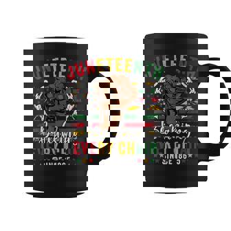 Junenth For Breaking Every Chain American Flag Coffee Mug - Seseable