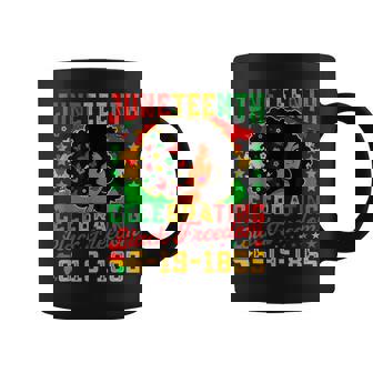 Junenth Flag Celebrating Black Freedom Junenth 1865 Coffee Mug - Seseable