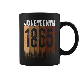 Junenth June 19Th 1865 Freedom Day Melanin Coffee Mug - Seseable