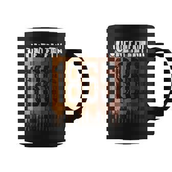 Junenth June 19Th 1865 Freedom Day Melanin Coffee Mug - Seseable