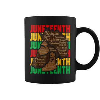 Junenth Proud Black African Fathers Day Black History Coffee Mug - Thegiftio UK