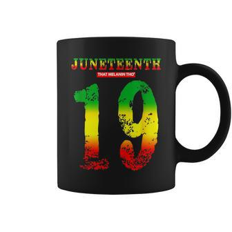 Junenth Vibes June 19Th 1865 Black Owned Brand Junenth Coffee Mug - Monsterry AU