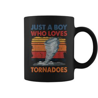 Just A Boy Who Loves Tornado Weather Storm Tornado Chaser Coffee Mug - Thegiftio UK