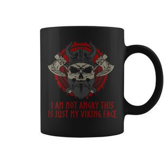This Is Just My Face Norse Norwegian Humor Norway Coffee Mug - Monsterry DE