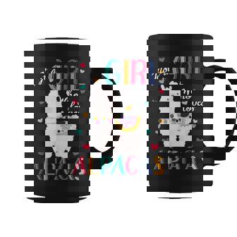 Just A Girl Who Loves Alpacas Alpaca Coffee Mug - Thegiftio