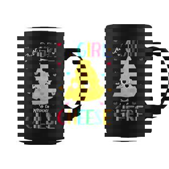 Just A Girl Who Loves Cheese Cheese Coffee Mug - Thegiftio
