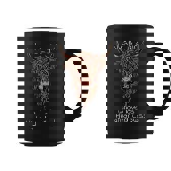 Just A Girl Who Loves Cows Scottish Highland Cow Coffee Mug - Thegiftio