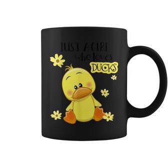 Just A Girl Who Loves Ducks Coffee Mug - Seseable