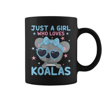 Just A Girl Who Loves Koalas Bear Koala Coffee Mug - Thegiftio UK