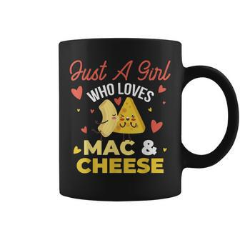 Just A Girl Who Loves Mac And Cheese Coffee Mug - Monsterry