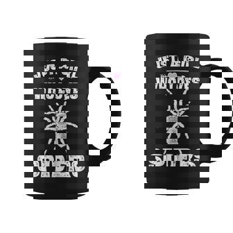 Just A Girl Who Loves Spiders Spider Girls Coffee Mug - Monsterry