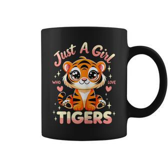 Just A Girl Who Loves Tigers Coffee Mug - Seseable