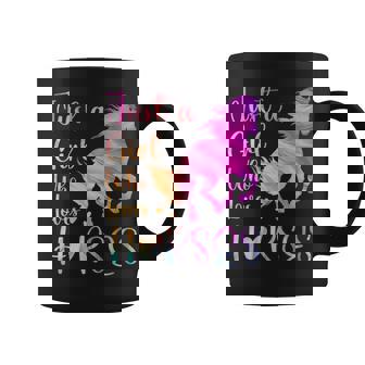Just A Girls Horse Riding For Girls Who Love Horses Tie Dye Coffee Mug - Thegiftio