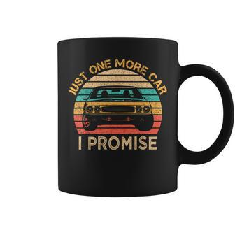 Just One More Car I Promise Vintage Mechanics Car Lover Coffee Mug - Monsterry
