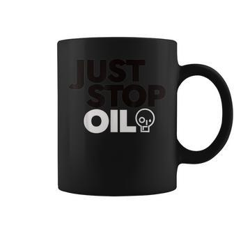 Just Stop Oil No New Oil And Gas Coffee Mug - Thegiftio UK