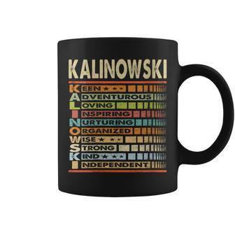 Kalinowski Family Name Kalinowski Last Name Team Coffee Mug - Seseable