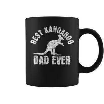 Kangaroo Dad Fathers Day Australia Coffee Mug - Monsterry