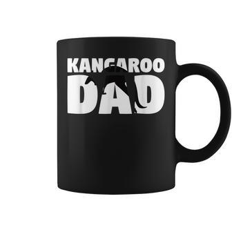 Kangaroo Lover 'Kangaroo Dad' Zoo Keeper Animal Coffee Mug - Monsterry