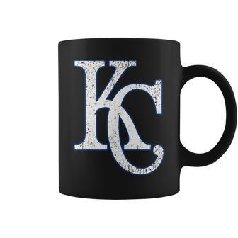 Kansas City Baseball Kc Royal Blue Distressed Gameday Coffee Mug | Crazezy